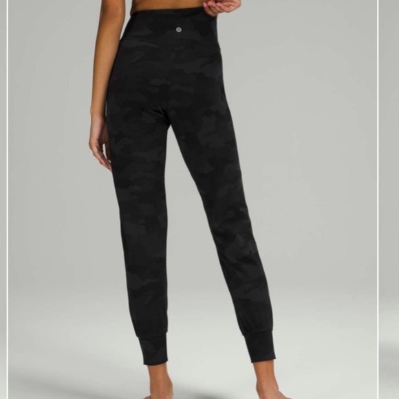 Lululemon Align Jogger 28’ Heritage 365 Camo Deep Coal Size 4 - Picture 2 of 6